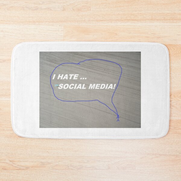 Item preview, SOCIAL MEDIA PROBLEM designed and sold by fluffystuffyness.