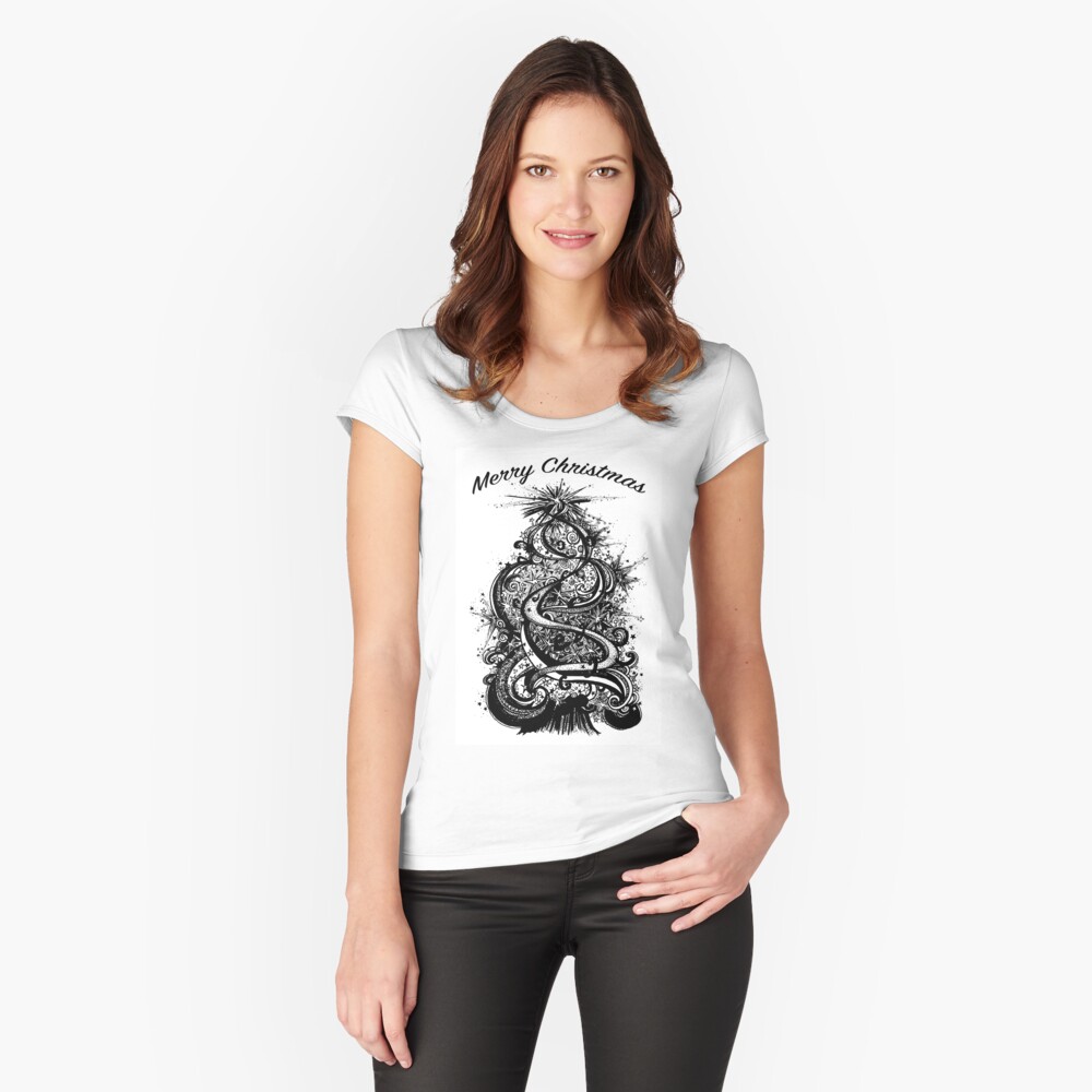 Item preview, Fitted Scoop T-Shirt designed and sold by djsmith70.