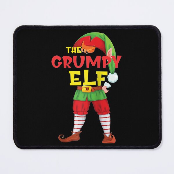 Item preview, The GRUMPY Elf Matching Family Group Christmas Party Pajama designed and sold by Delores Kinder.