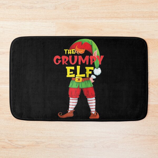 Item preview, The GRUMPY Elf Matching Family Group Christmas Party Pajama designed and sold by Delores Kinder.
