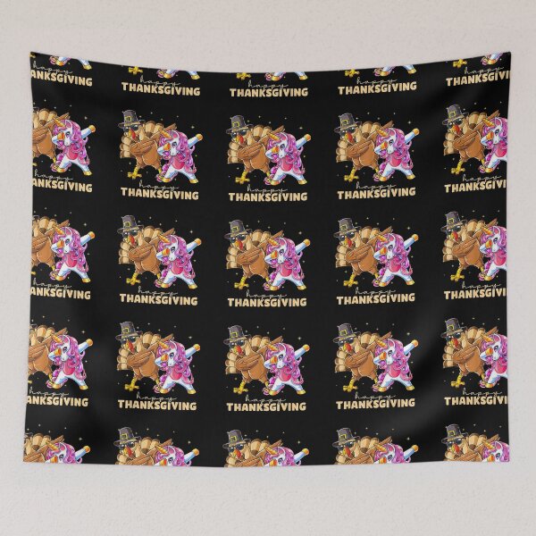 Item preview, Happy Thanksgiving Unicorn Turkey Dabbing Funny designed and sold by theDlab.