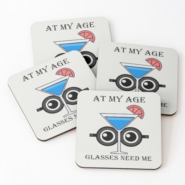 Item preview, AT MY AGE GLASSES NEED ME designed and sold by Dubione2.