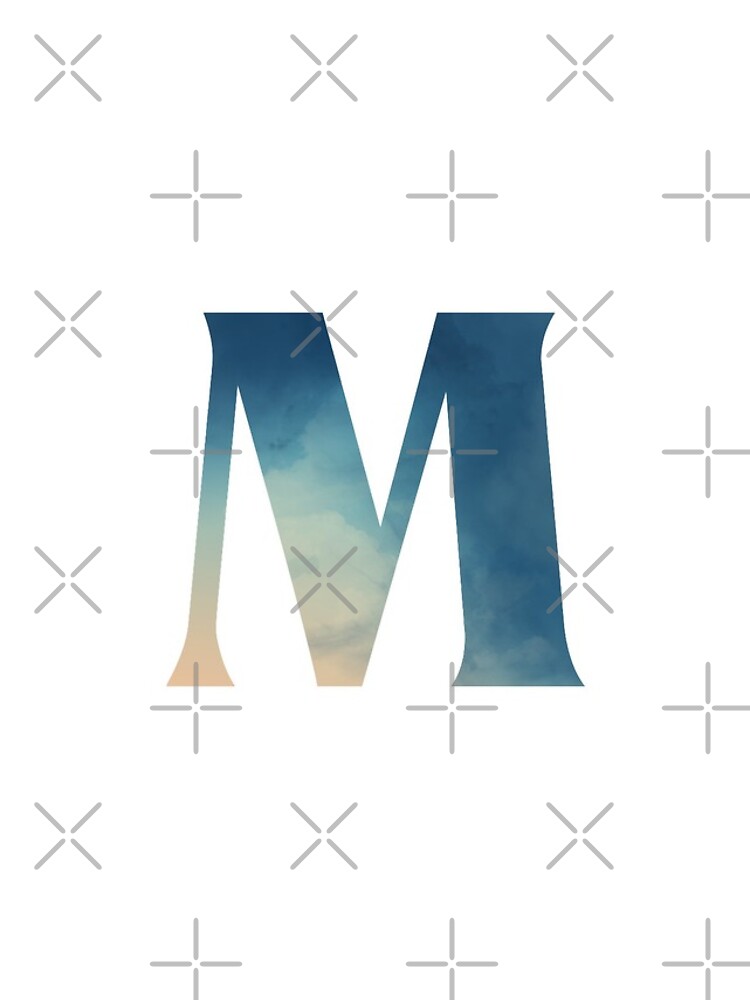 Thumbnail 4 of 4, iPhone Case, Letter M designed and sold by RafaTakami.