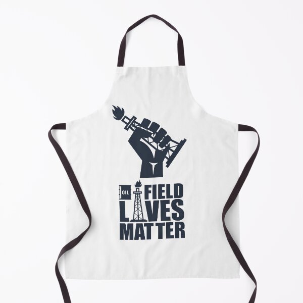 Item preview, Oilfield lives matter hand holds a drilling rig designed and sold by ptrosfnx.