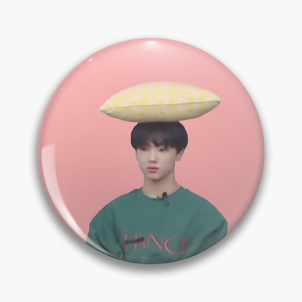 Item preview, NCT Jisung pillow meme designed and sold by LunarKatShop.