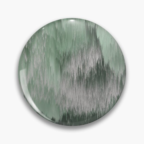 Item preview, Abstract Glitch Art in Dark Forest and Sage Green designed and sold by kasamor.