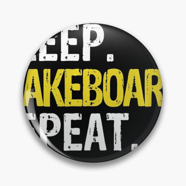 Item preview, Eat Sleep Wakeboard Repeat designed and sold by IrenaKurz.