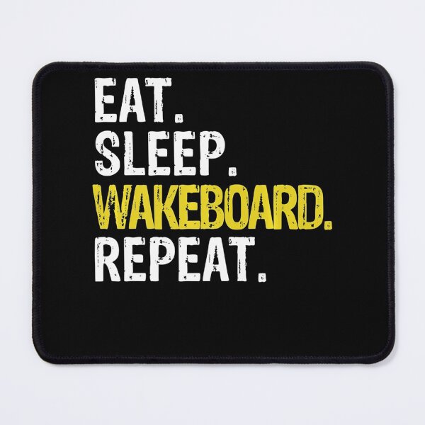 Item preview, Eat Sleep Wakeboard Repeat designed and sold by IrenaKurz.