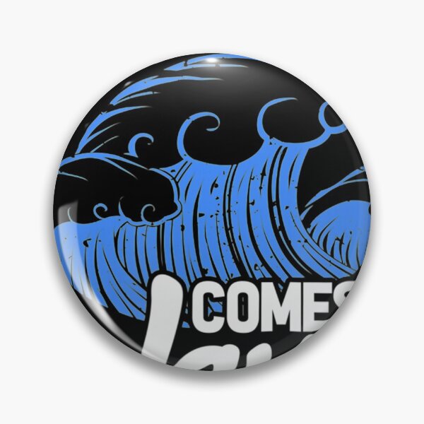 Item preview, Happiness Comes In Waves Kitesurfing Kiteboarding Surfer designed and sold by IrenaKurz.