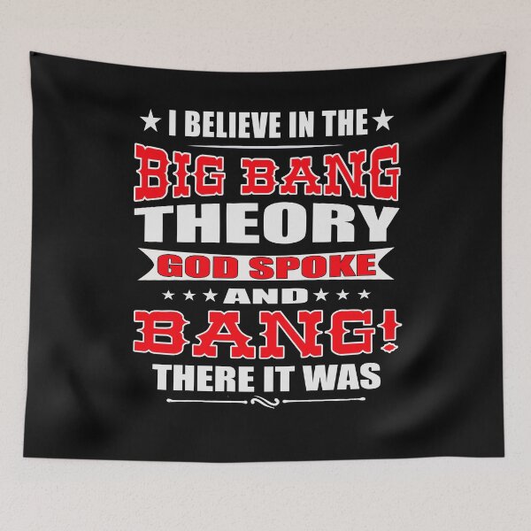 Item preview, Big Bang Theory Funny Christian Creation  designed and sold by thatsacooltee.