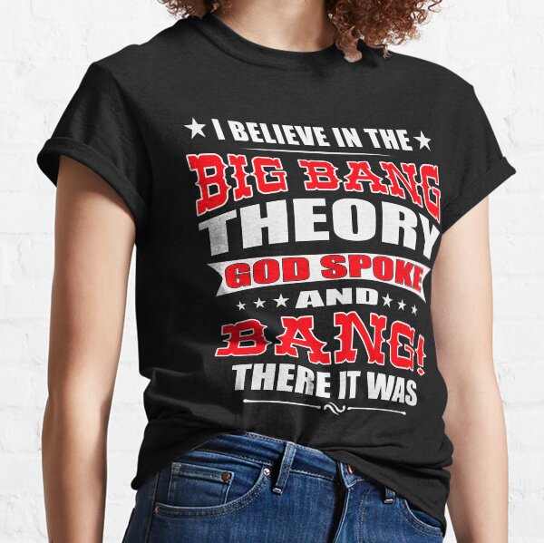Item preview, Big Bang Theory Funny Christian Creation  designed and sold by thatsacooltee.