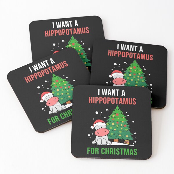 Item preview, I Want A Hippopotamus For Christmas designed and sold by ghazalish.