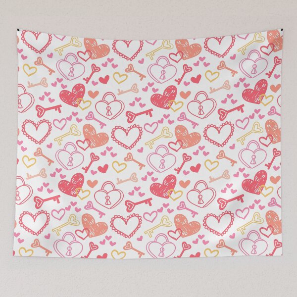 Item preview, Cute Valentine's Day Pattern designed and sold by Vector Scout Lab.