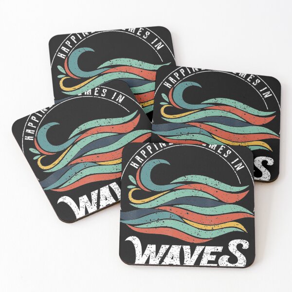 Item preview, Happiness Comes In Waves Vacation Ocean designed and sold by IrenaKurz.