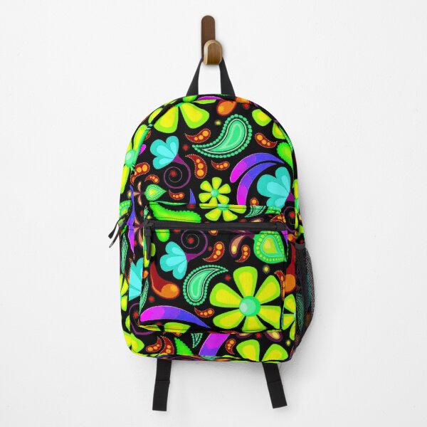 Item preview, FLOWERS : Psychedelic Colorful Abstract Whimsical Print designed and sold by posterbobs.