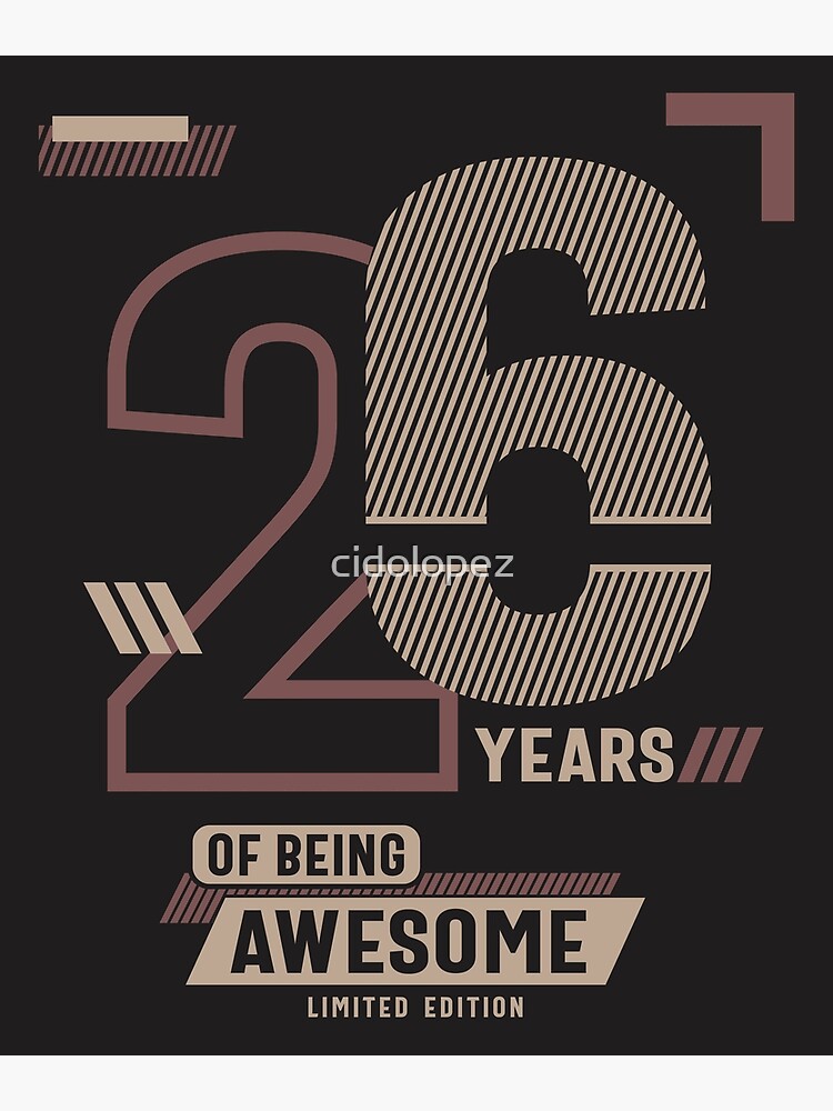 Level 26 Unlocked Since March 1994- 26th Birthday Gift T-Shirt Level 26 Unlocked Since March 1994- 26th Birthday Gift T-Shirt