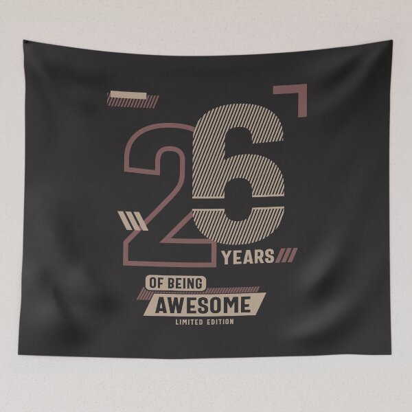 Item preview, 26 Years Of Being Awesome 26th Birthday Gift Ideas designed and sold by cidolopez.
