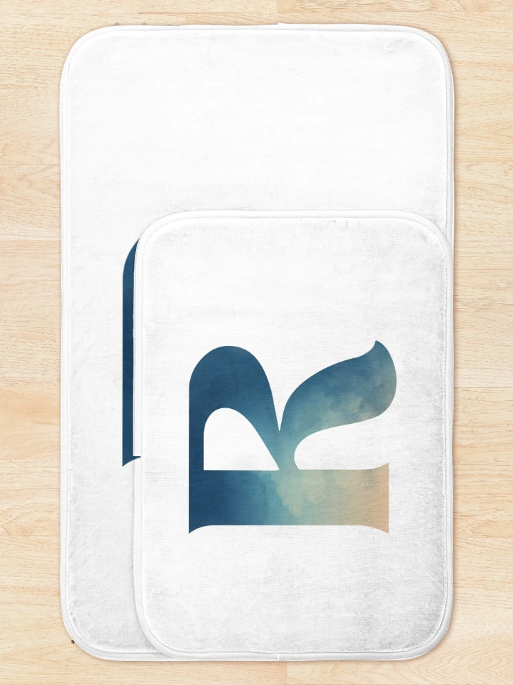 Thumbnail 5 of 6, Bath Mat, Letter R  designed and sold by RafaTakami.