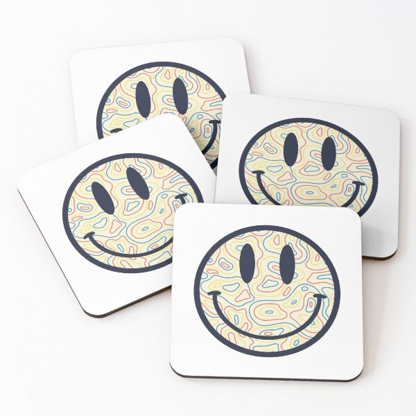 Item preview, Primary swiggle smiley face designed and sold by Scarlet-Wingz.