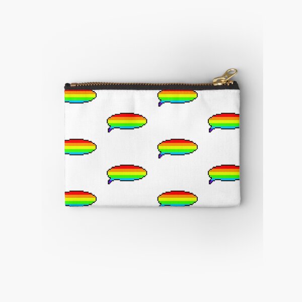 Item preview, Pixel Rainbow Speech Bubble designed and sold by squishygay.