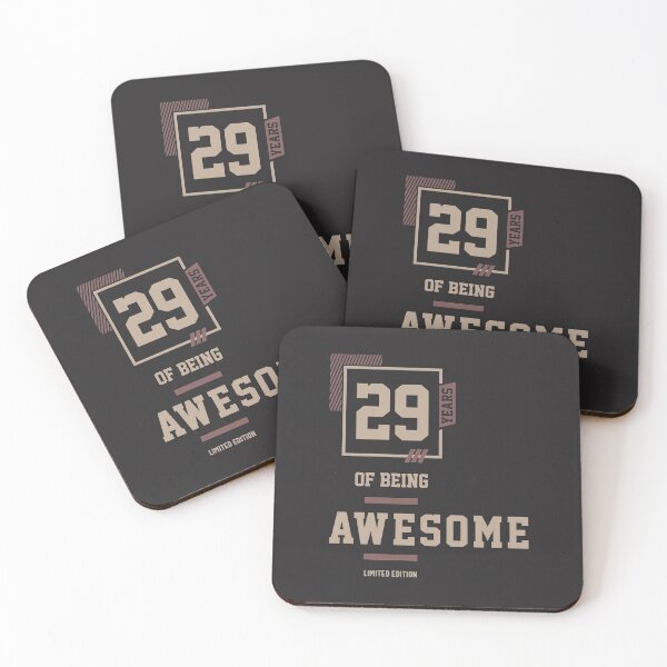 Item preview, 29 Years Of Being Awesome 29th Birthday Gift Ideas designed and sold by cidolopez.