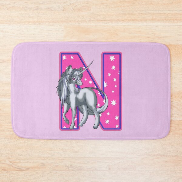 Item preview, Unicorn Letter N designed and sold by MoonsmileProd.