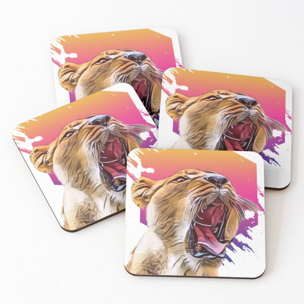 Item preview, Wild cat art designed and sold by Twinmommy Store.