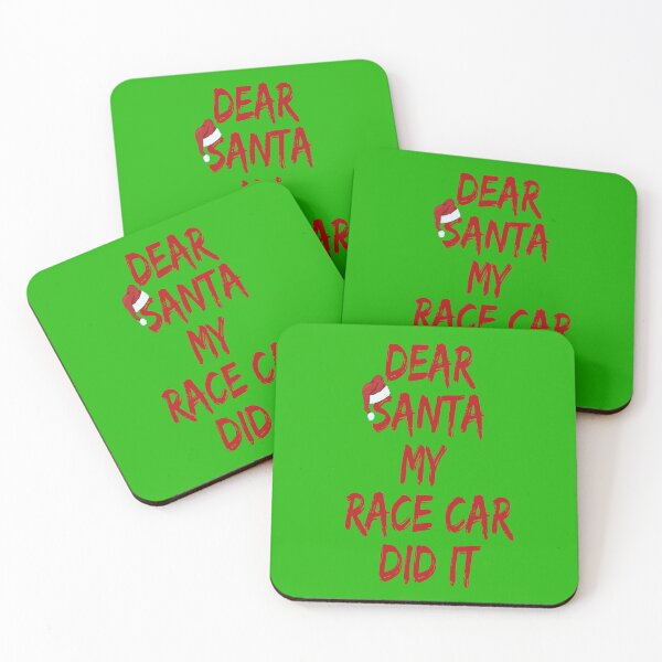 Item preview, Dear Santa My Race Car Did It Christmas Santa Funny Xmas Racing  designed and sold by CarantinedChaos.