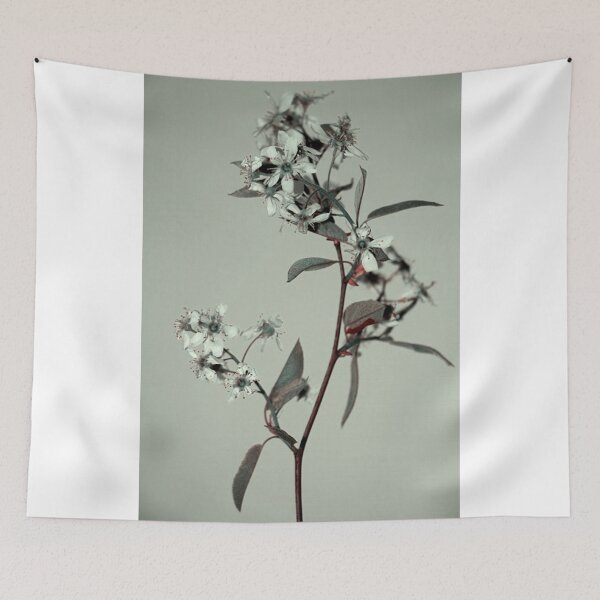 Item preview, Cherry Blossom Flowering Branch with Gray Tones designed and sold by JariHawk.