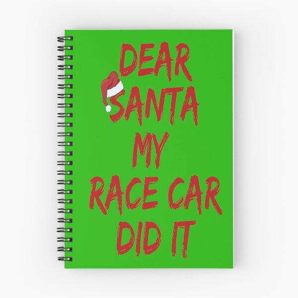 Item preview, Dear Santa My Race Car Did It Christmas Santa Funny Xmas Racing  designed and sold by CarantinedChaos.