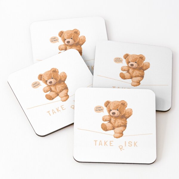 Item preview, Take Risk Cute Teddy Bear Have No Fear designed and sold by Vector Scout Lab.