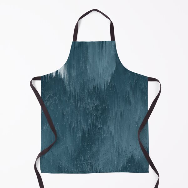 Item preview, Glitch Abstract Art in Dark Teal Blue designed and sold by kasamor.