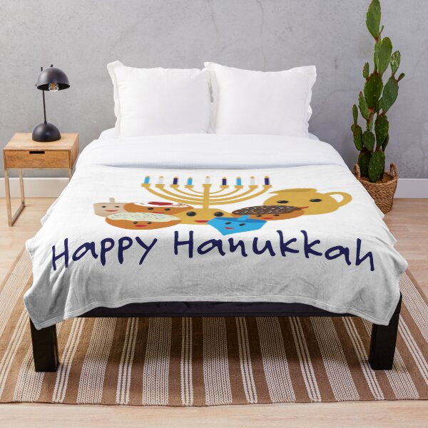 Item preview, Happy Hanukkah and cute Hanukkah characters designed and sold by sigdesign.