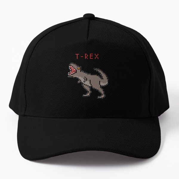 Pixelated T- Rex Baseball Cap