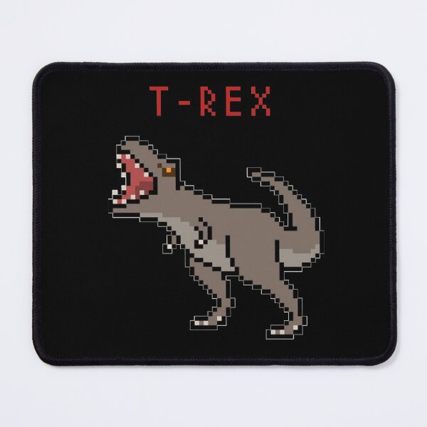 Pixelated T- Rex Mouse Pad