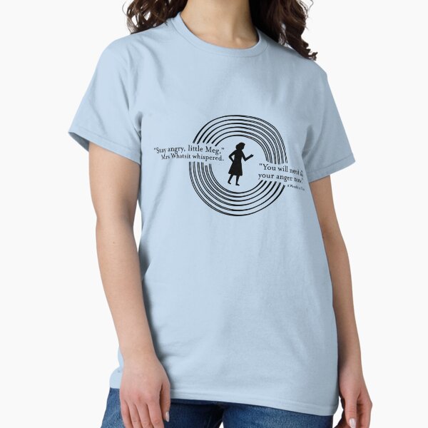 Item preview, "Stay angry, little Meg" designed and sold by Tesser Well: The Madeleine L'Engle Store.