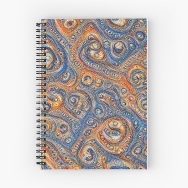 Item preview, Blue Orange #DeepDream designed and sold by blackhalt.