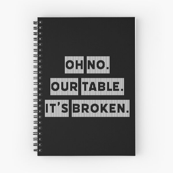 Item preview, Oh no. Our table. Its broken. designed and sold by Laura-stbr.