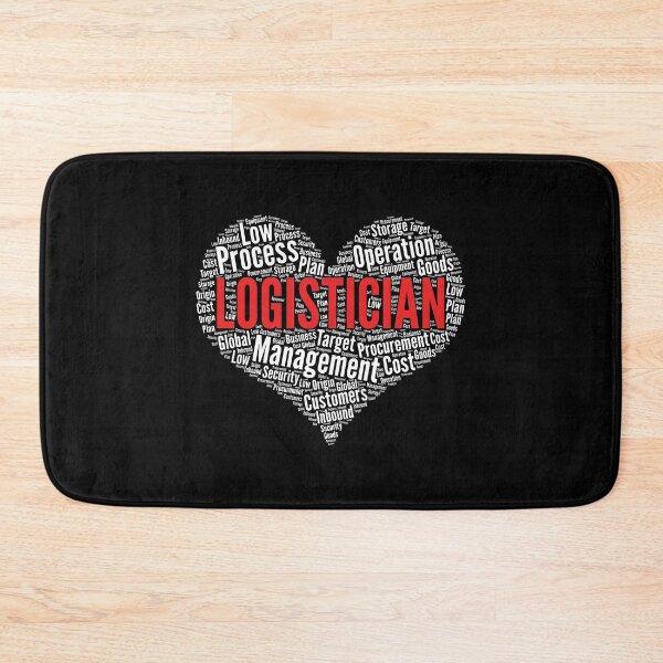 Item preview, Logistician Heart Shape Word Cloud Design product designed and sold by theodoros20.