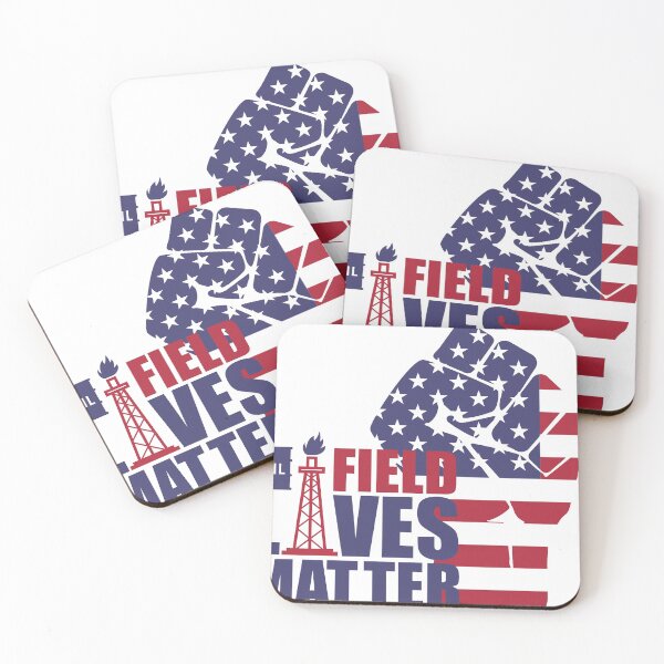 Item preview, USA flag oil field lives matter designed and sold by ptrosfnx.