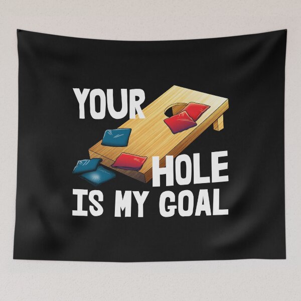 Item preview, Your Hole Is My Goal designed and sold by Bendthetrend.