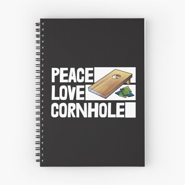 Item preview, Peace Loves Cornhole designed and sold by Bendthetrend.