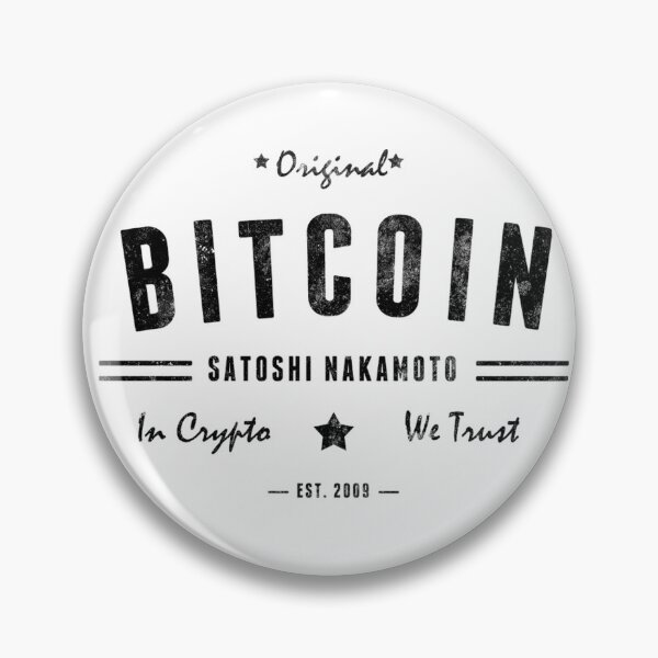 Item preview, Bitcoin Original Satoshi BTC Crypto Logo designed and sold by NibiruHybrid.