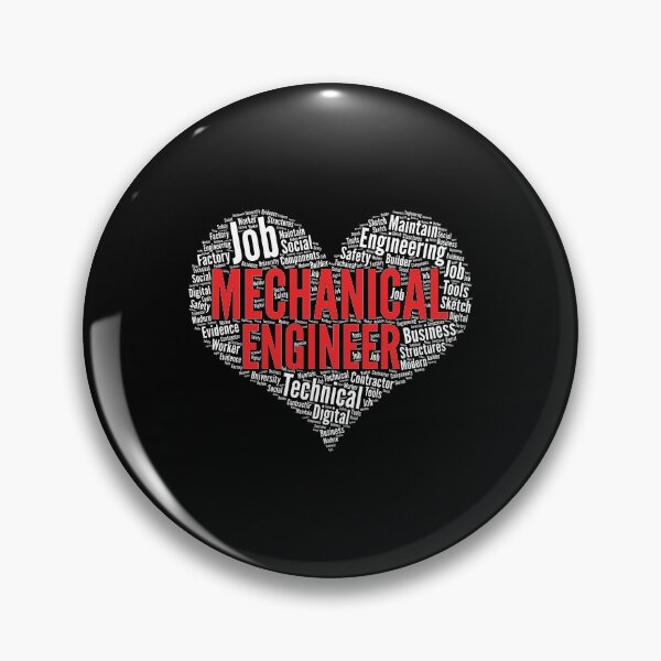 Item preview, Mechanical engineer Heart Shape Word Cloud Design graphic designed and sold by theodoros20.