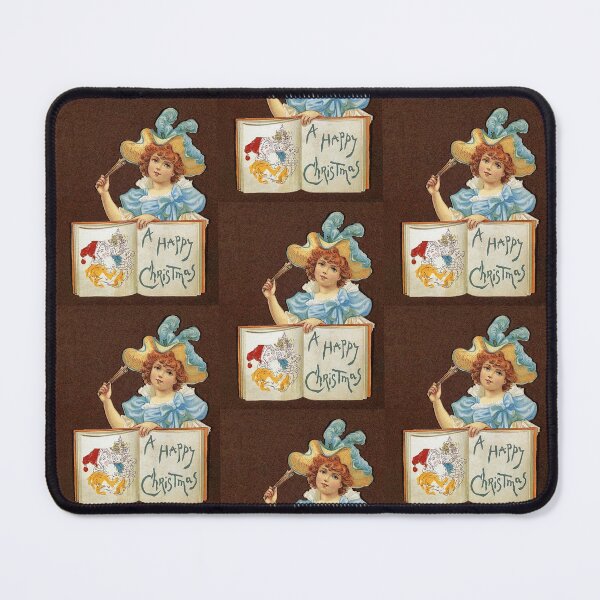 Item preview, A Victorian Merry Christmas, girl with pencils designed and sold by aapshop.