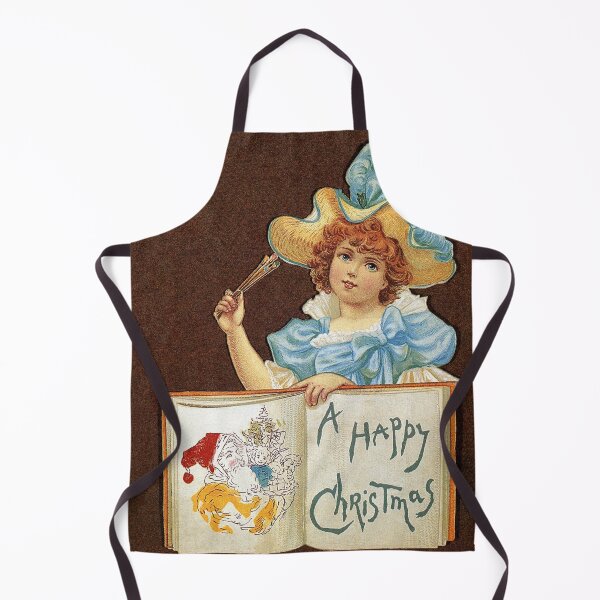 Item preview, A Victorian Merry Christmas, girl with pencils  designed and sold by aapshop.