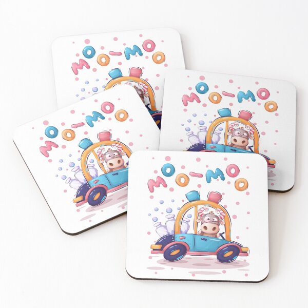 Item preview, Cute Cow Farm Car designed and sold by innazimovec.