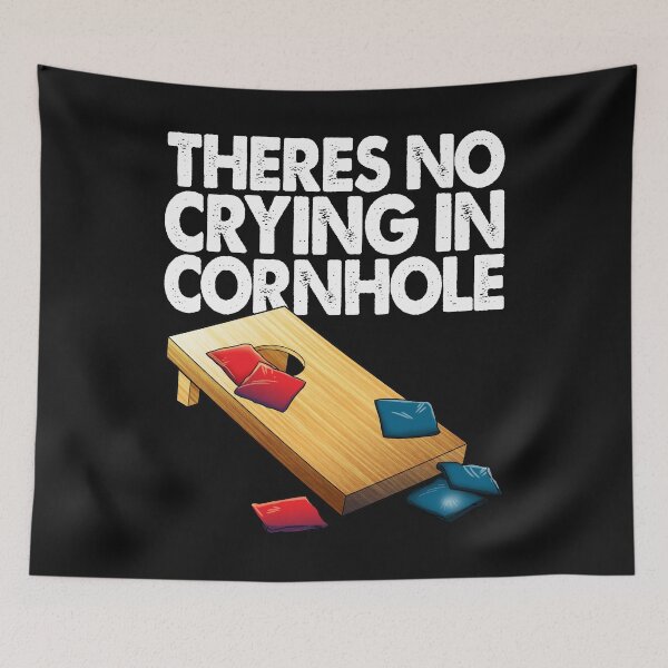 Item preview, Theres No Crying In Cornhole  designed and sold by Bendthetrend.