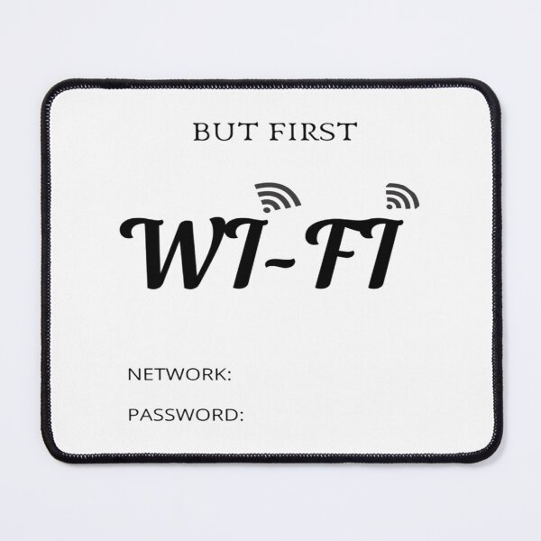 Item preview, But First Wi-fi/Wifi Graphics designed and sold by BitsndPieces.