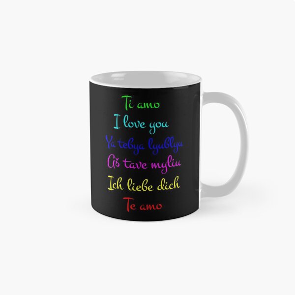 Item preview, Ti amo, I love you, Ya tebya lyublyu, Aš tave myliu, Ich liebe dich, Te amo designed and sold by LiniShop.
